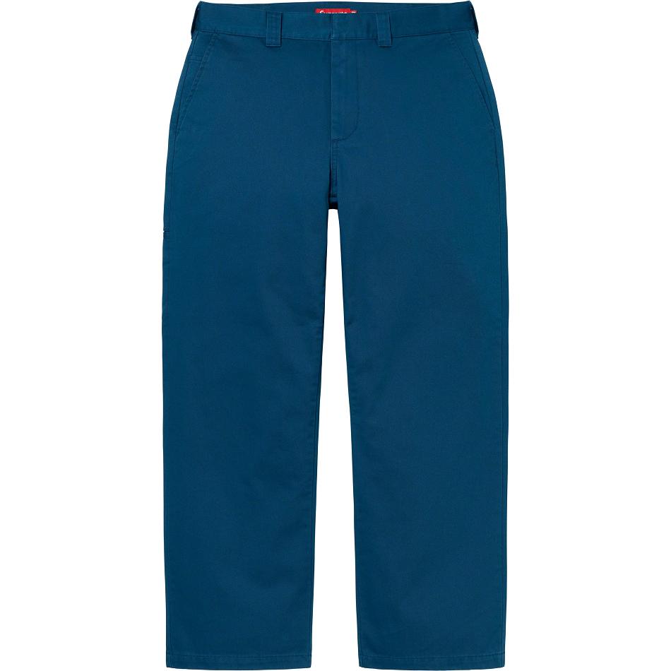 Pantalones Supreme Work Pant Azul Marino | Supreme 209GL